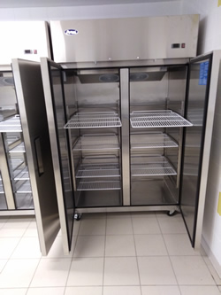 2 armoires positives, frigo professionnel