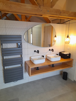 Gîte nuptial salle de bain
